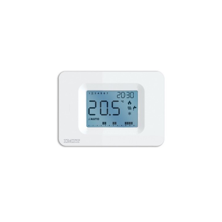CRONOTERMOSTATO SETTIMANALE ORION WEEK OPENTHERM Bianco