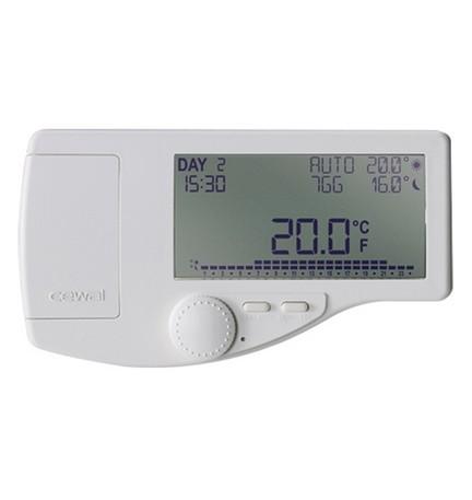 CRONOTERMOSTATO DIGITALE ENJOY BIANCO Bianco