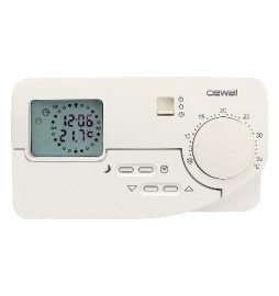 CRONOTERMOSTATO GIORNALIERO DIGITALE LIFE PREMIUM 156 x 86 x 37 mm - Bianco