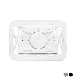TERMOSTATO ELETTRONICO DA INCASSO 3 MODULI NEW Antracite