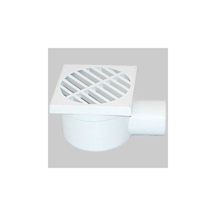 CHIUSINO SCARICO LATERALE ORIENTABILE - 100 x 100 uscita 50 H 80 mm