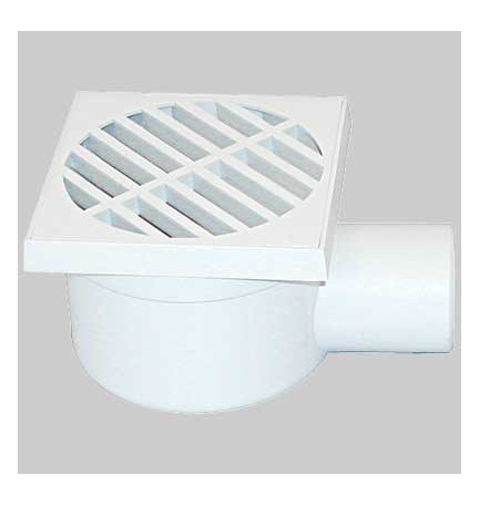 CHIUSINO SCARICO LATERALE ORIENTABILE - 150 x 150 uscita 50 H 75 mm