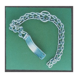PL COLLARE P/CANI ACCIAIO ZINCATO 40 CM