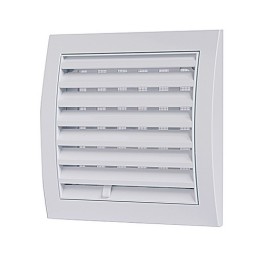 GRIGLIA DI AERAZIONE QUADRATE CON FLUSSO REGOLABILE cm 19x19