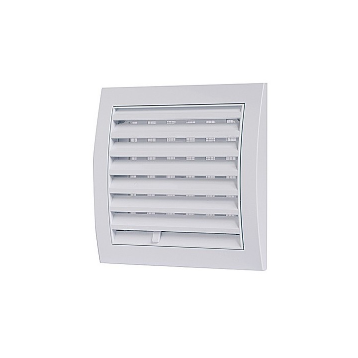 GRIGLIA DI AERAZIONE QUADRATE CON FLUSSO REGOLABILE cm 19x19