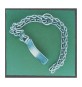 PL COLLARE P/CANI ACCIAIO ZINCATO 45 CM