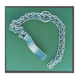 PL COLLARE P/CANI ACCIAIO ZINCATO 55 CM