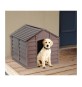 CUCCIA P/CANI PP 72X72X68CM BEIGE MARRONE