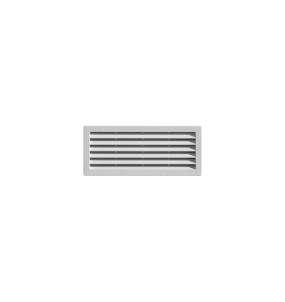 GRIGLIA DA INCASSO CON RETE L. 254 X H. 108 MM Bianco