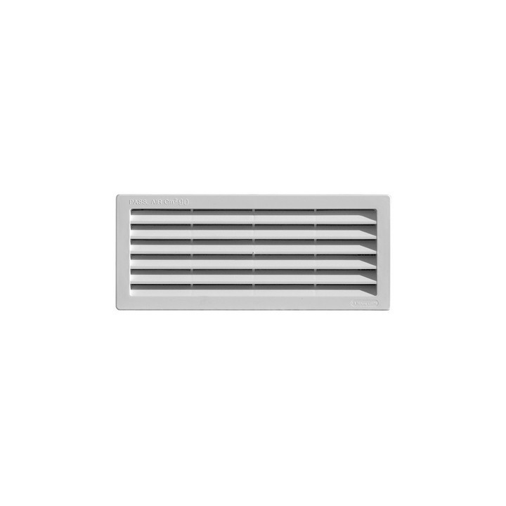 GRIGLIA DA INCASSO CON RETE L. 254 X H. 108 MM Bianco