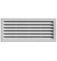 GRIGLIA DA INCASSO CON RETE L. 254 X H. 108 MM Bianco