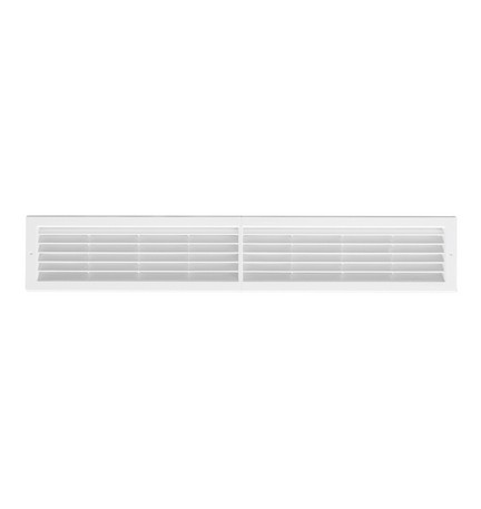 GRIGLIA DA INCASSO CON RETE L. 706 X H. 130 MM Bianco