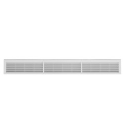 GRIGLIA DA INCASSO CON RETE L. 1042 X H. 130 MM Bianco