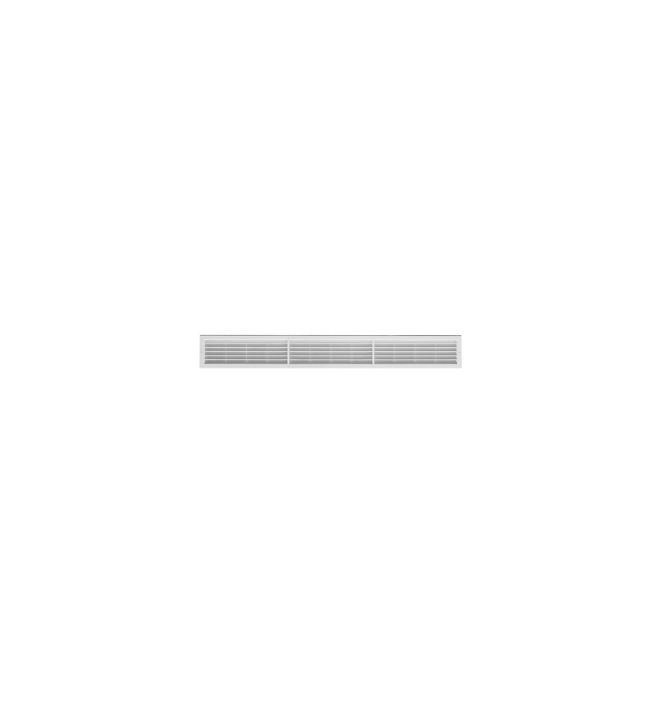 GRIGLIA DA INCASSO CON RETE L. 1042 X H. 130 MM Bianco