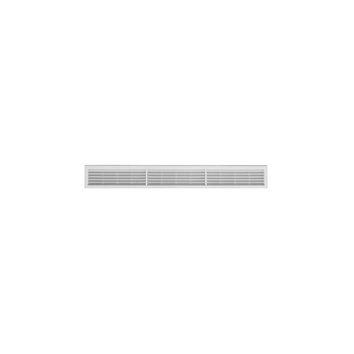 GRIGLIA DA INCASSO CON RETE L. 1042 X H. 130 MM Bianco