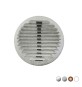GRIGLIA TONDA IN METALLO CON MOLLE E RETE D.80-140 MM Alluminio Ramato
