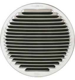 GRIGLIA TONDA IN METALLO CON MOLLE E RETE D.160-200 MM Inox