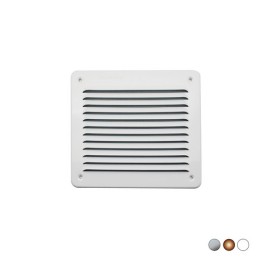 GRIGLIA IN METALLO DA SOVRAPPORRE CON RETE L. 193 X H. 165 MM Alluminio Bianco