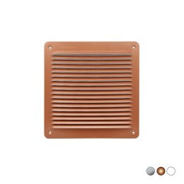 GRIGLIA DA SOVRAPPORRE IN METALLO CON RETE L. 228 X H. 228 MM Inox