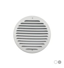GRIGLIA TONDA DA SOVRAPPORRE IN METALLO CON RETE D.150 MM Inox