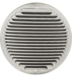 GRIGLIA TONDA DA SOVRAPPORRE IN METALLO CON RETE D.230 MM Inox