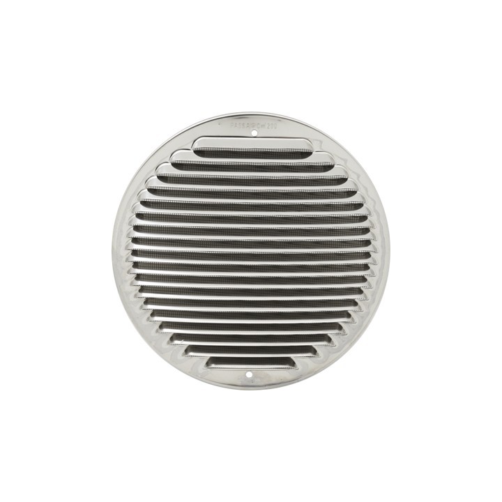 GRIGLIA TONDA DA SOVRAPPORRE IN METALLO CON RETE D.230 MM Inox