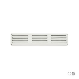 GRIGLIA DA SOVRAPPORRE IN METALLO CON RETE L. 300 X H. 60 MM Alluminio Argento
