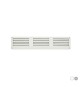 GRIGLIA DA SOVRAPPORRE IN METALLO CON RETE L. 300 X H. 60 MM Alluminio Argento