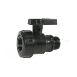 RACCORDO PVC VALVOLA A SFERA MAS/FEM 3/4*