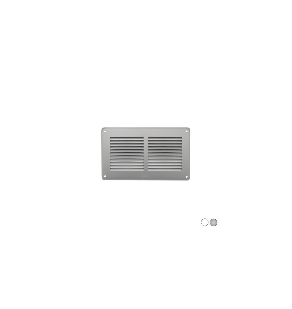 GRIGLIA DA SOVRAPPORRE IN METALLO CON RETE L.240 X H. 140 MM Bianco