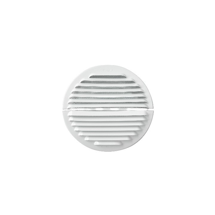 GRIGLIA TONDA DENTRO-FUORI Alluminio Bianco Diam. 175