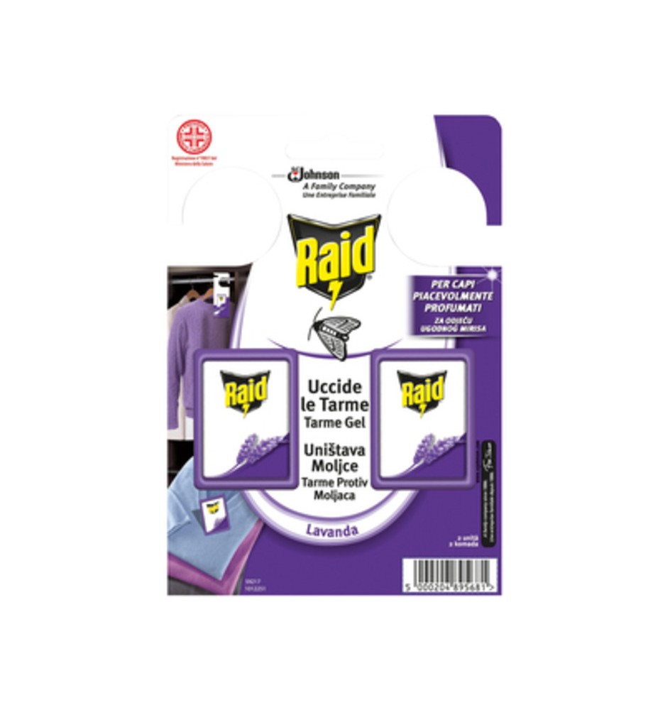 TARME GEL LAVANDA RAID 2 PZ