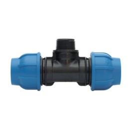 PL RACCORDO POLIPROP TEE M D 25X1/2X25MM
