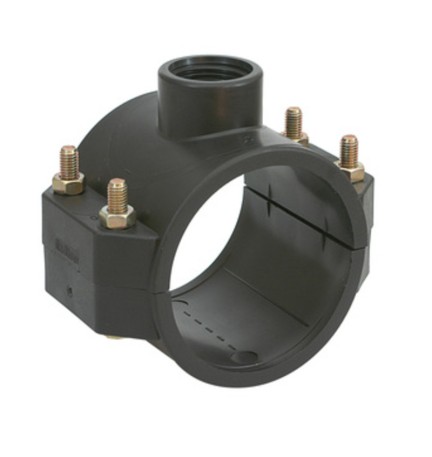 PL RACCORDO POLIPROP PRESA A STAFFA D 25MMX3/4F