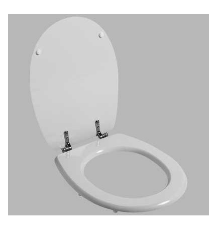 SEDILE EMY187Y CHIUSO PER VASO POLIFEMO - MDF bianco