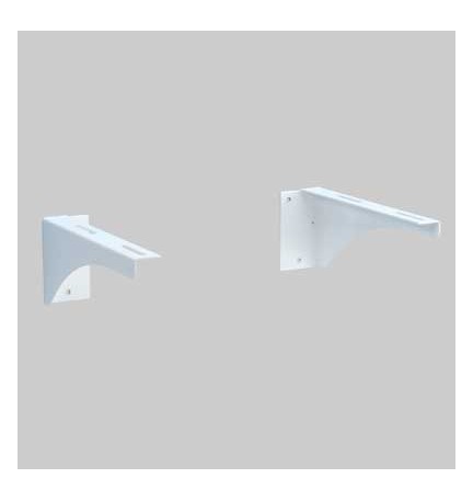Coppia staffe fisse per lavabo - -
