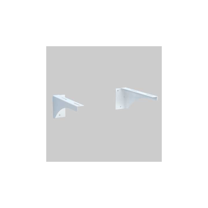 Coppia staffe fisse per lavabo - -