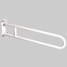 BARRA DI SOSTEGNO RIBALTABILE PREVERNICIATO BIANCO - cm 60