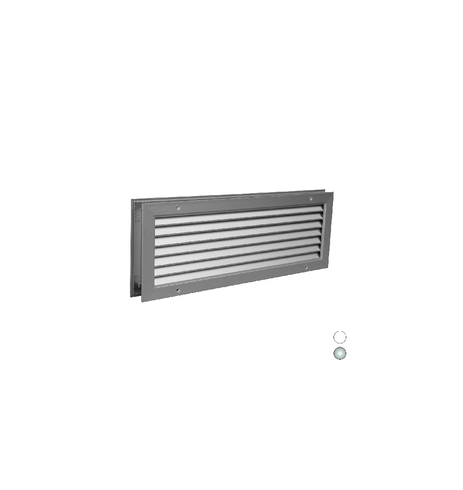 GRIGLIA DI TRANSITO IN ALLUMINIO ANODIZZATO mm 500 x 200