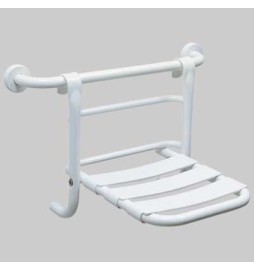 SEDILE RIBALTABILE DA APPENDERE AL CORRIMANO - Bianco