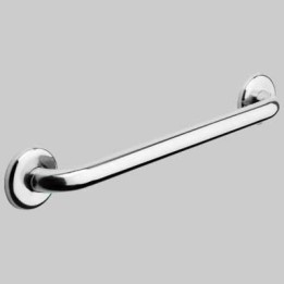 CORRIMANO LINEARE IN ACCIAIO INOX SATINATO - cm 60