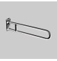 BARRA DI SOSTEGNO RIBALTABILE ACCIAIO INOX SATINATO - cm 80