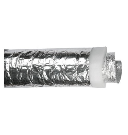 CONDOTTO FLESSIBILE IN AL/PET/AL CON RIVESTIMENTO TERMOISOLANTE 127
