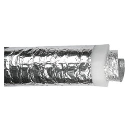 CONDOTTO FLESSIBILE IN AL/PET/AL CON RIVESTIMENTO TERMOISOLANTE 160
