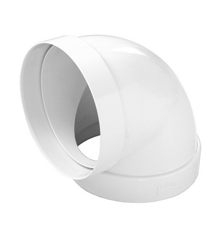 CURVA A 90° FF IN ABS Diam. 100 mm