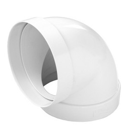 CURVA A 90° FF IN ABS Diam. 125 mm