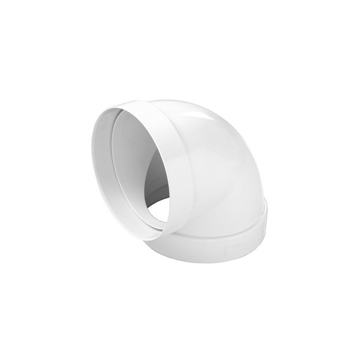 CURVA A 90° FF IN ABS Diam. 125 mm