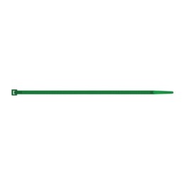 FASCETTA CABLAGGIO VERDE NYLON 3,5X200 MM 100 PZ*