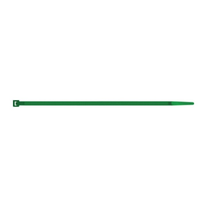 FASCETTA CABLAGGIO VERDE NYLON 3,5X140 MM 100 PZ*