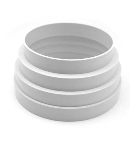 CONO DI RIDUZIONE MF IN ABS 100-125MM PER ATTACCO GIUNTO -
